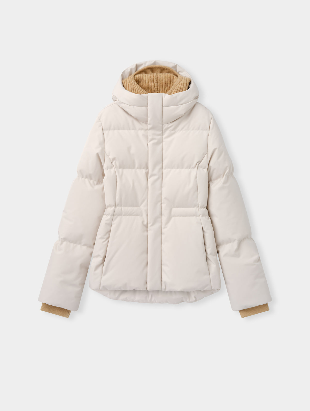 Aria Down Jacket - Bone