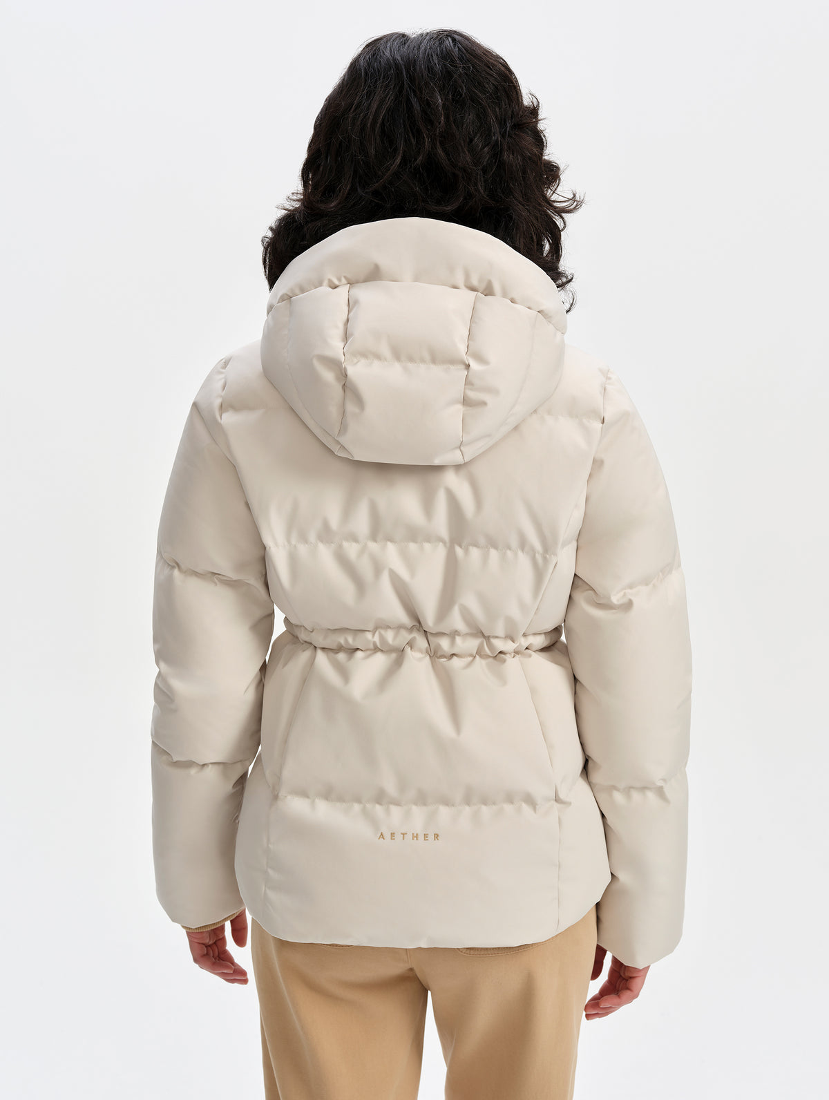 Aria Down Jacket - Bone