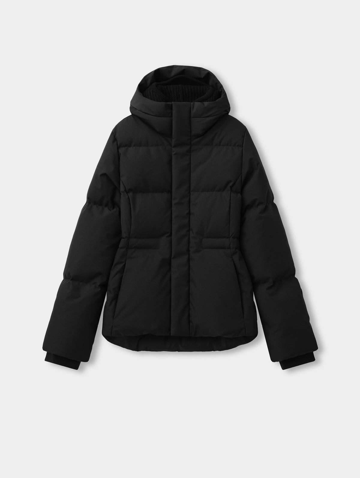 Aria Down Jacket - Onyx Black