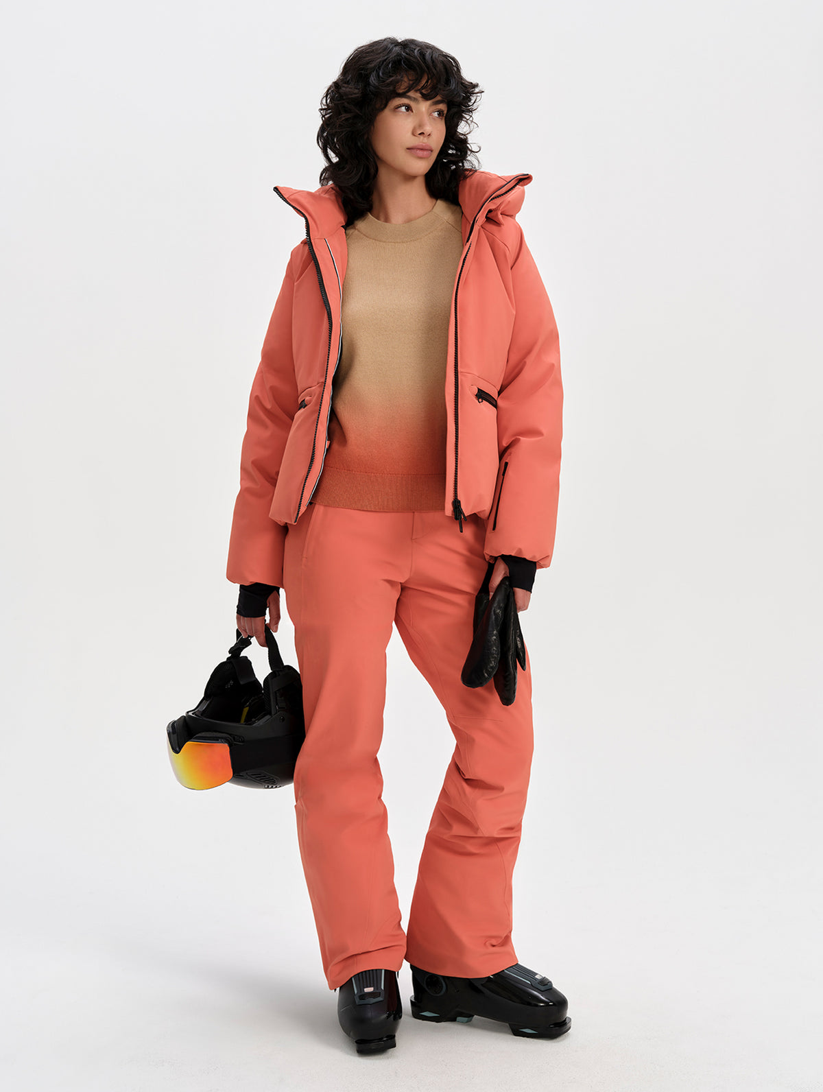 Aurora Insulated Snow Jacket - Madeira Orange