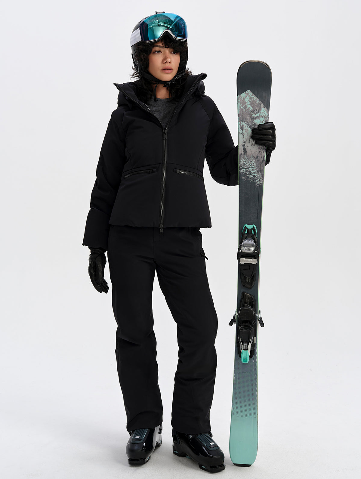 Aurora Insulated Snow Jacket - Onyx Black