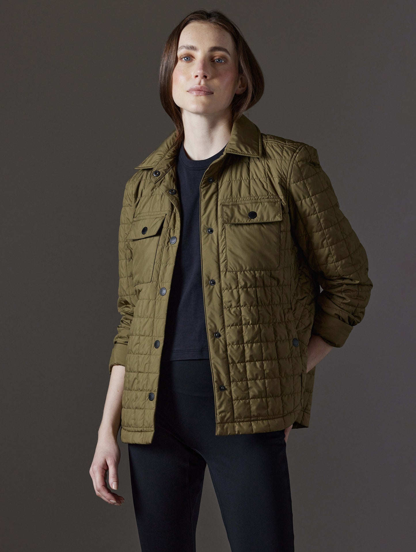 Bardo Shirt Jacket - Command Green