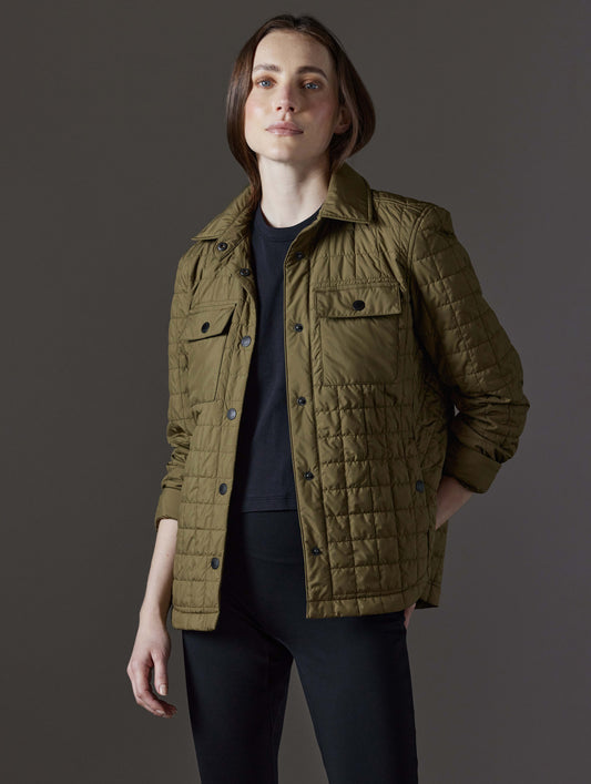 Bardo Shirt Jacket - Command Green