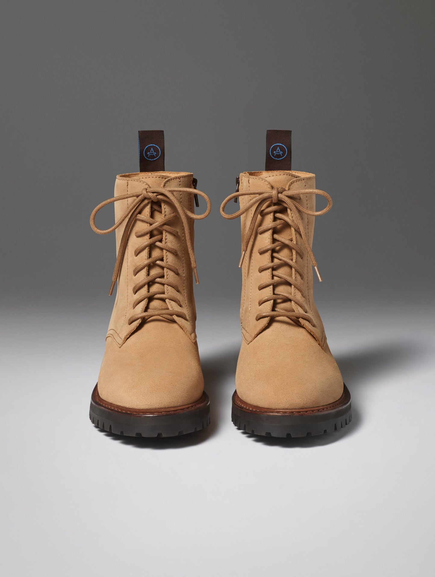 Front view of the Crosby Boot in Dark Clay from AETHER Apparel.