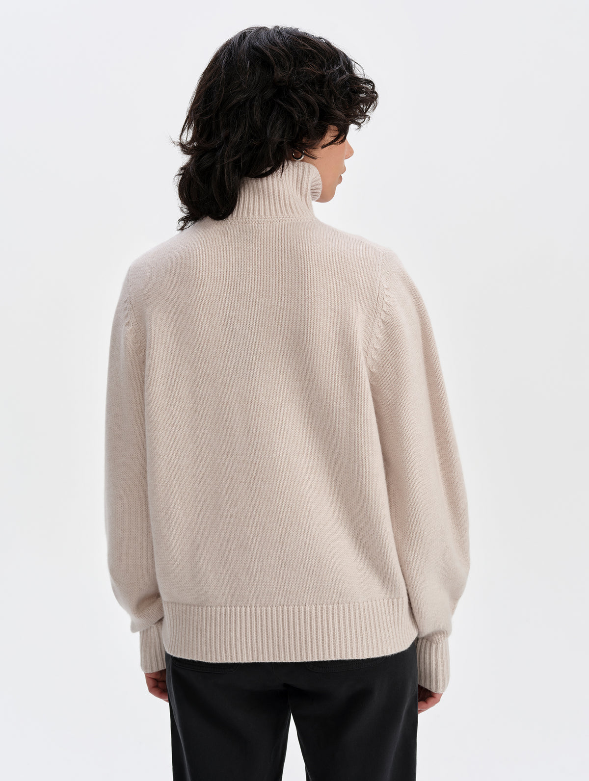 Haven Turtleneck Sweater - Bone