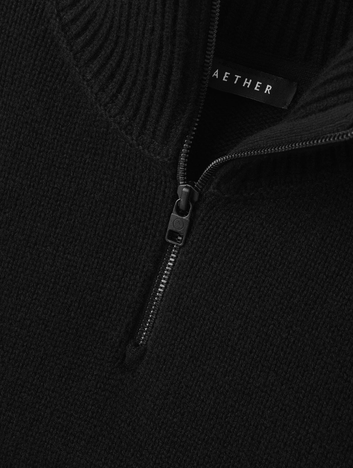 Haven Turtleneck Sweater - Onyx Black