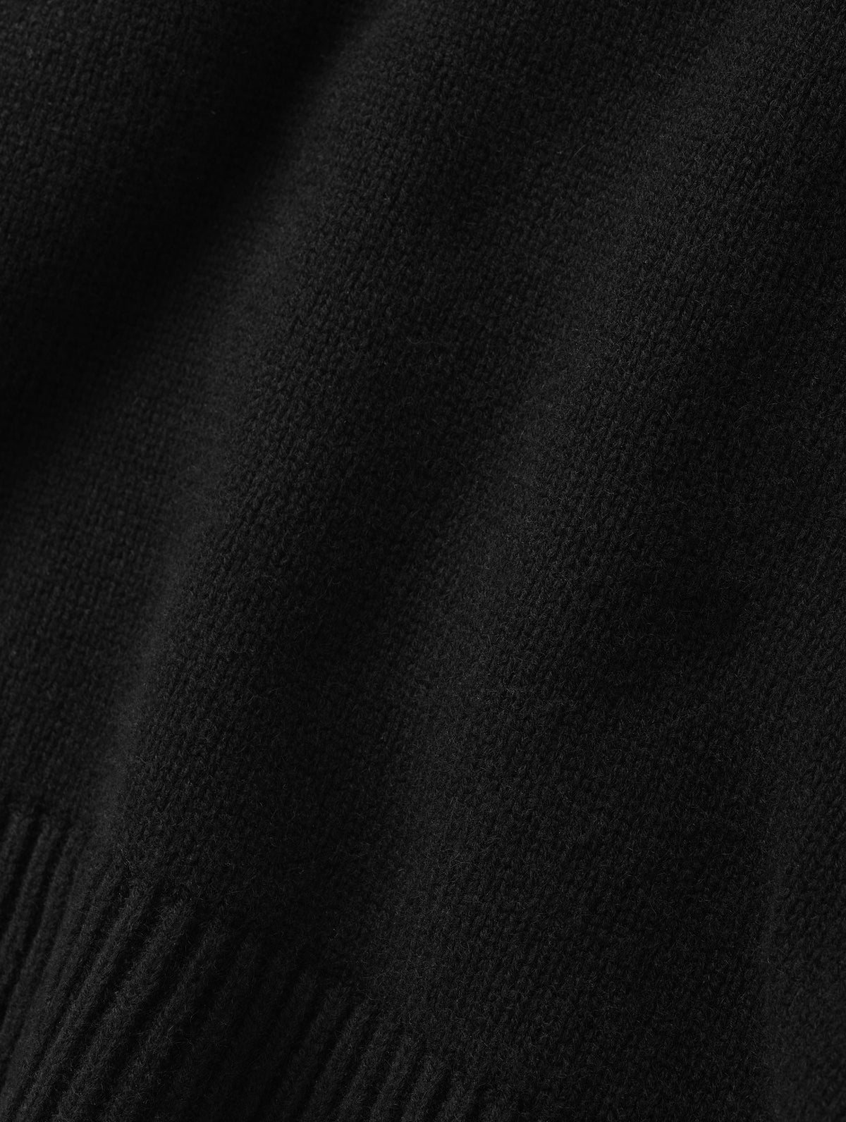 Haven Turtleneck Sweater - Onyx Black