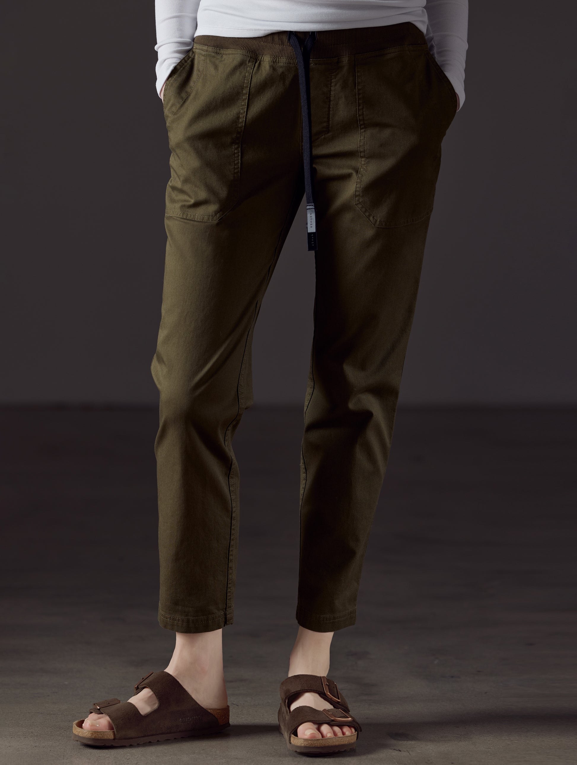 green cotton pant from AETHER Apparel