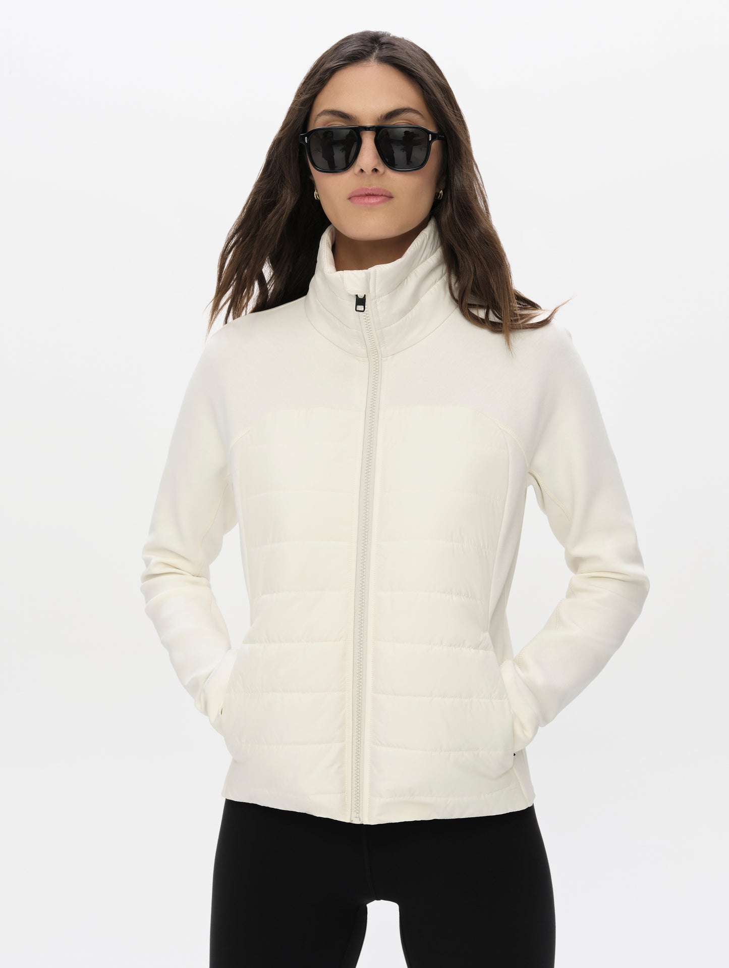 W Morgan Full-Zip 2.0 - Winter White