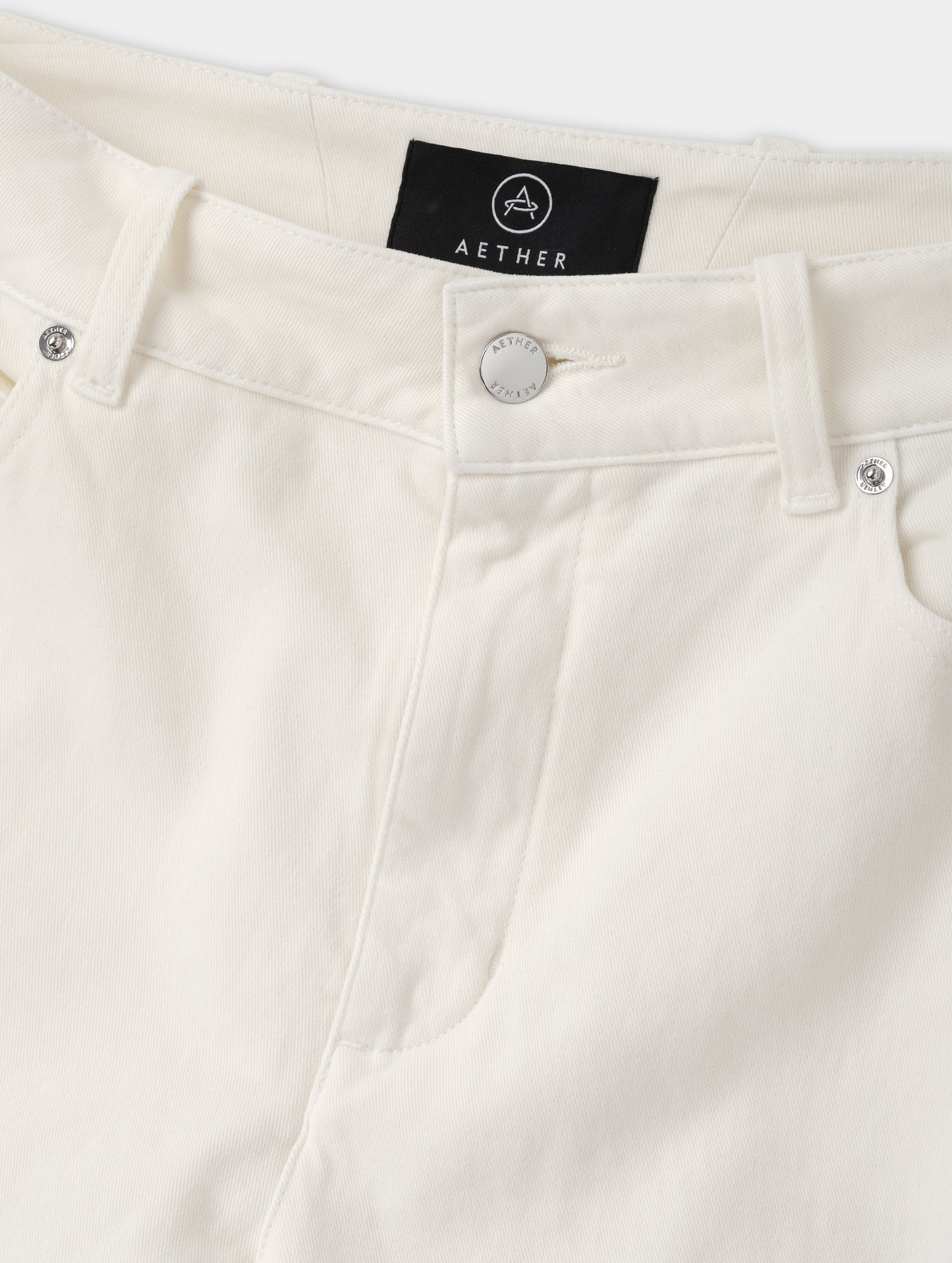Rowan Cotton Pant - Winter White
