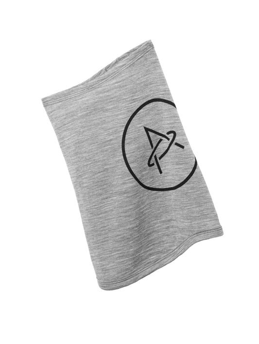 Merino Neck Gaiter - Heather Grey