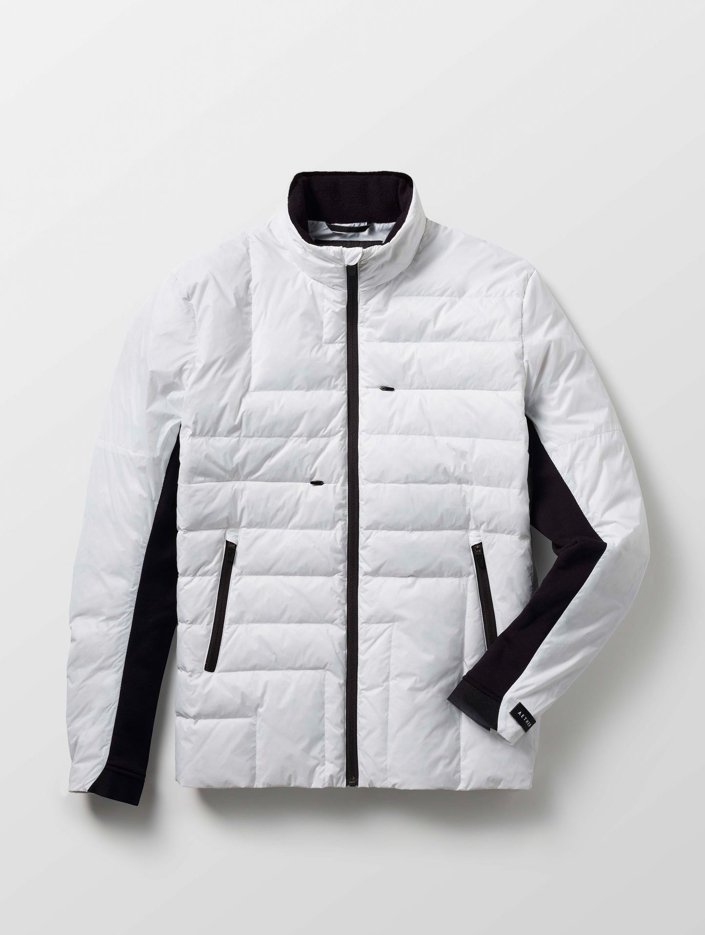 white ski jacket for men