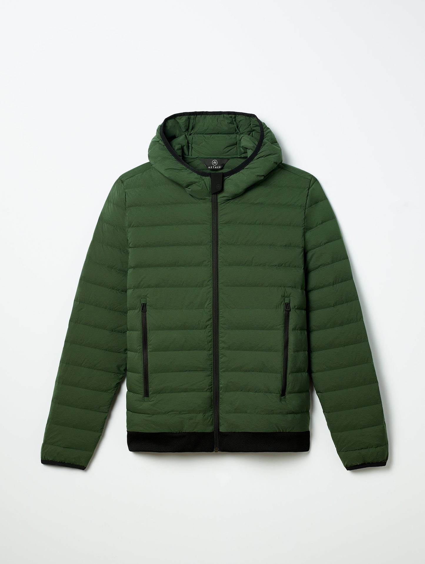 green insulated jacket for men