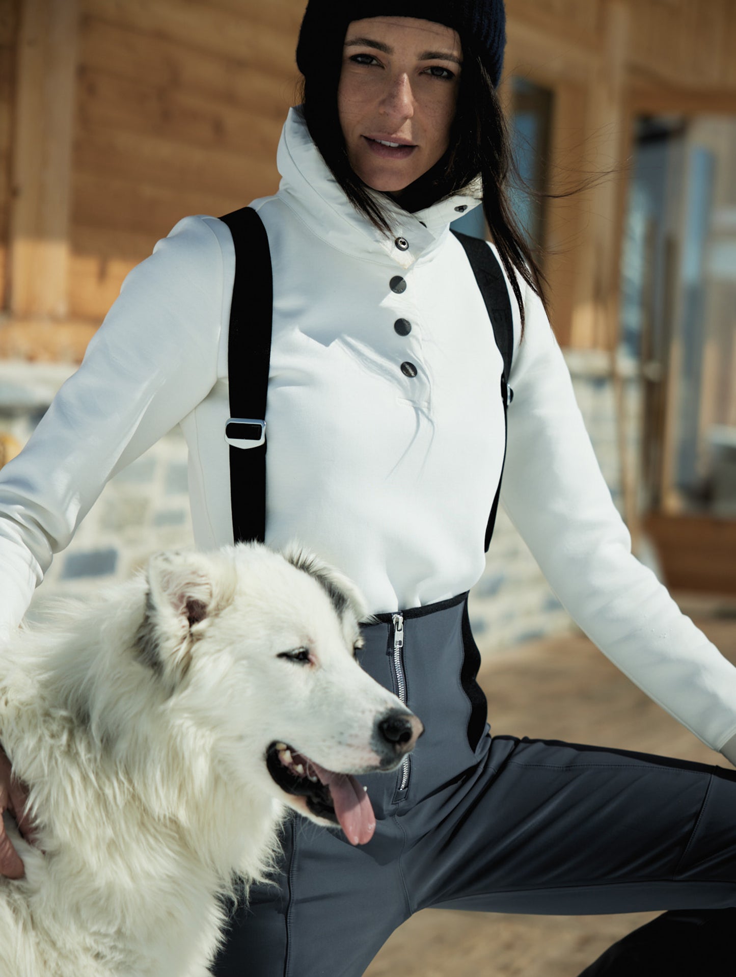 snow bib from Aether Apparel