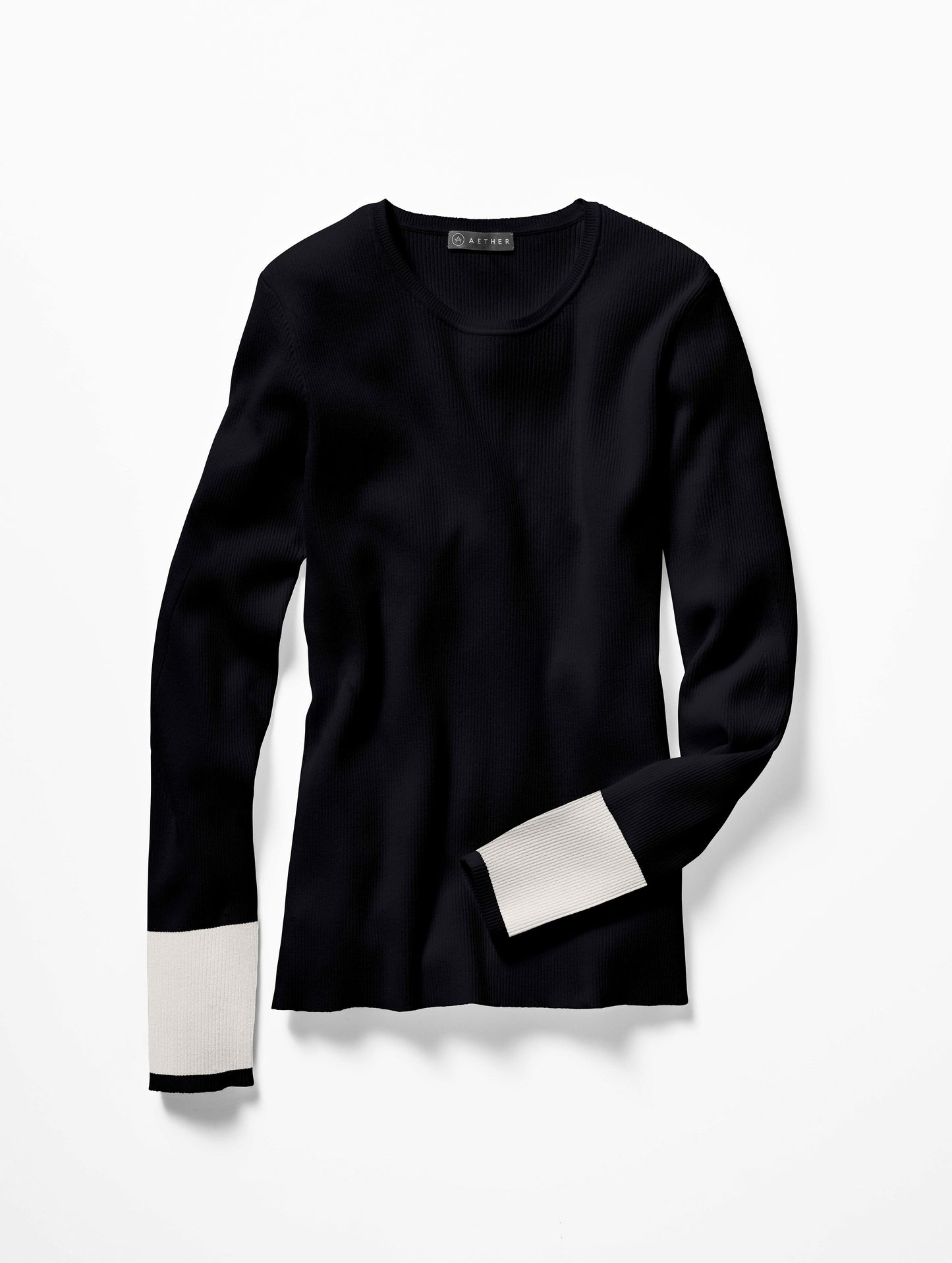 black sweater for women from Aether Apparel